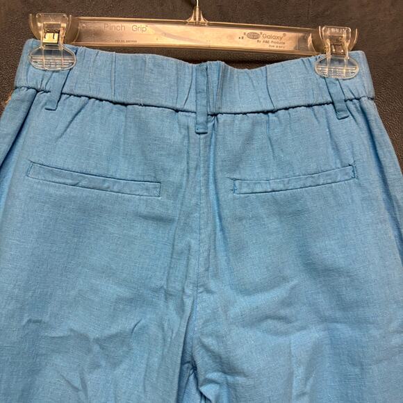 A New Day Linen Pants NWT Lounge Resort Summer Beachy Vacation Elastic Waist - Picture 10 of 14